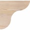 Ekena Millwork Carmel Smooth Rafter Tail, Douglas Fir, 3 1/2"W x 12"H x 12"L RFT04X12X12CAR00SDF - alternate 3